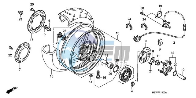 REAR WHEEL