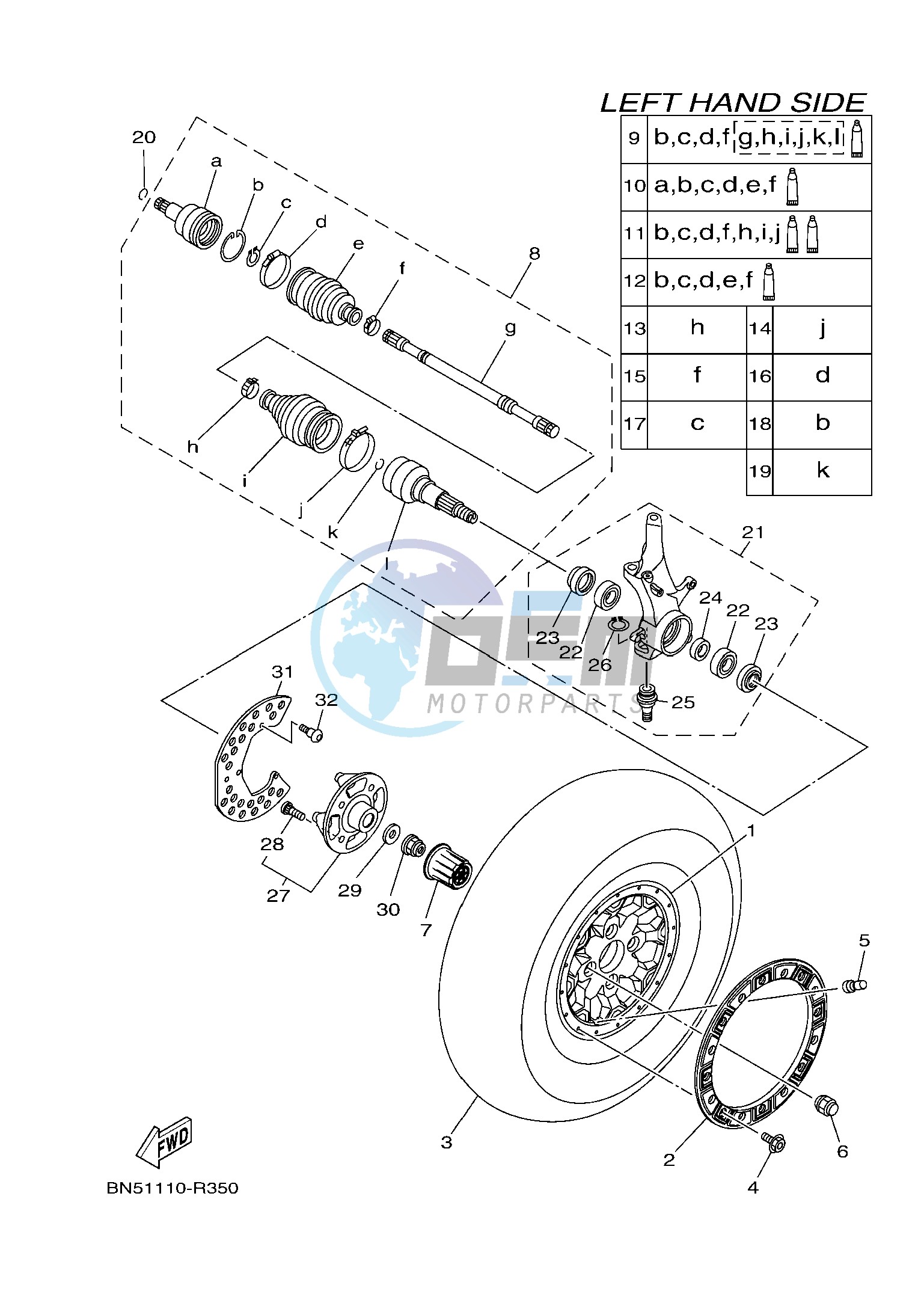 FRONT WHEEL