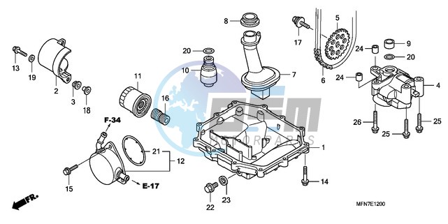 OIL PAN/OIL PUMP