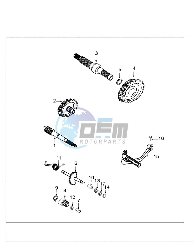 DRIVE SHAFTS / KICKSTARTER