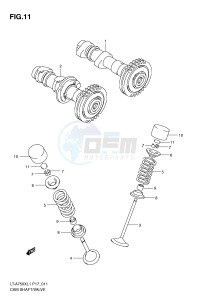 LT-A750X (P17) drawing CAMSHAFT VALVE