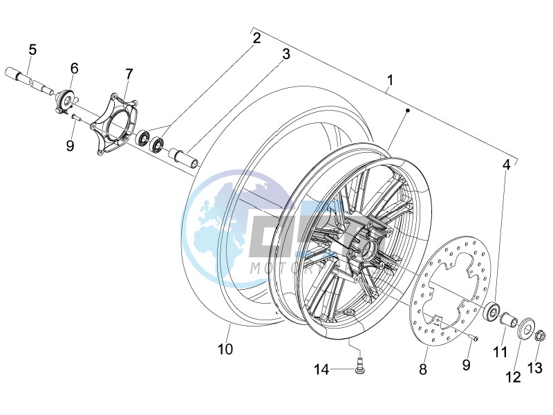 Front wheel