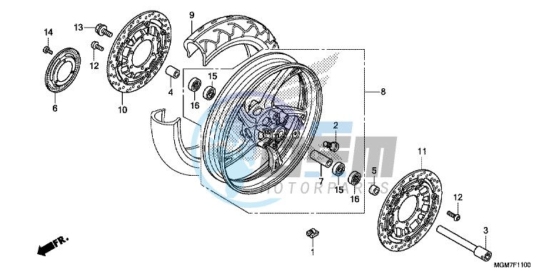 FRONT WHEEL