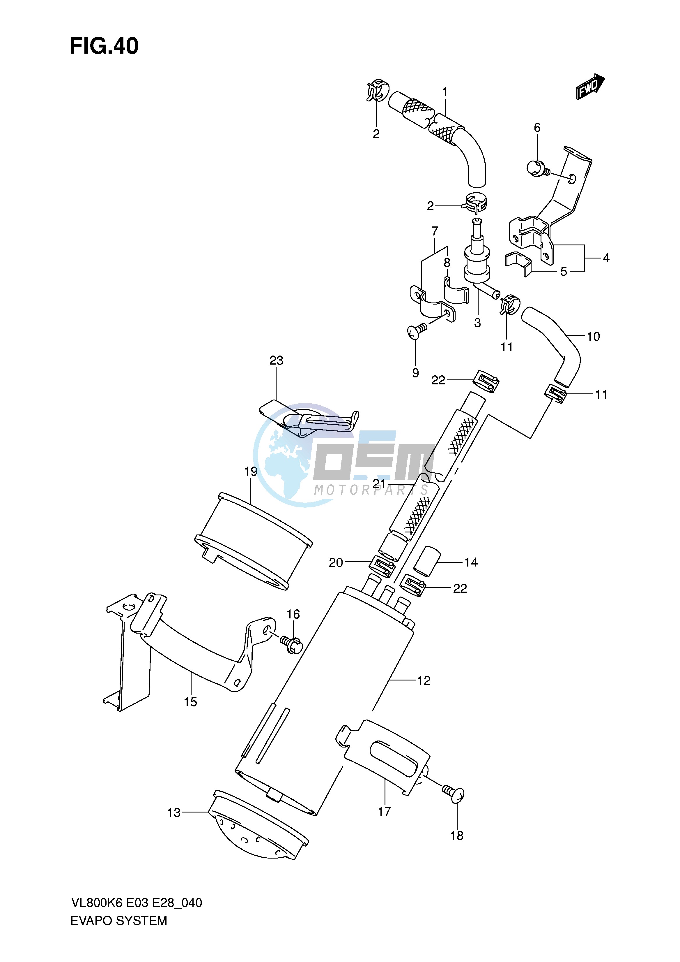 EVAP SYSTEM (MODEL K6 K7 K8 E33)