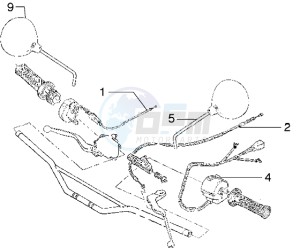 Zulu 50 drawing Transmissions - Switch - Driving mirror