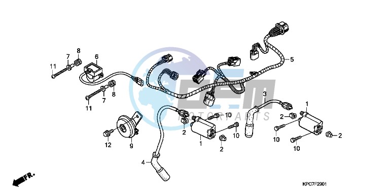 SUB HARNESS/IGNITION COIL