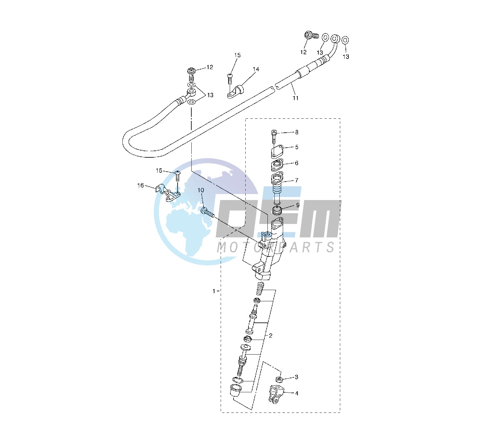 REAR MASTER CYLINDER