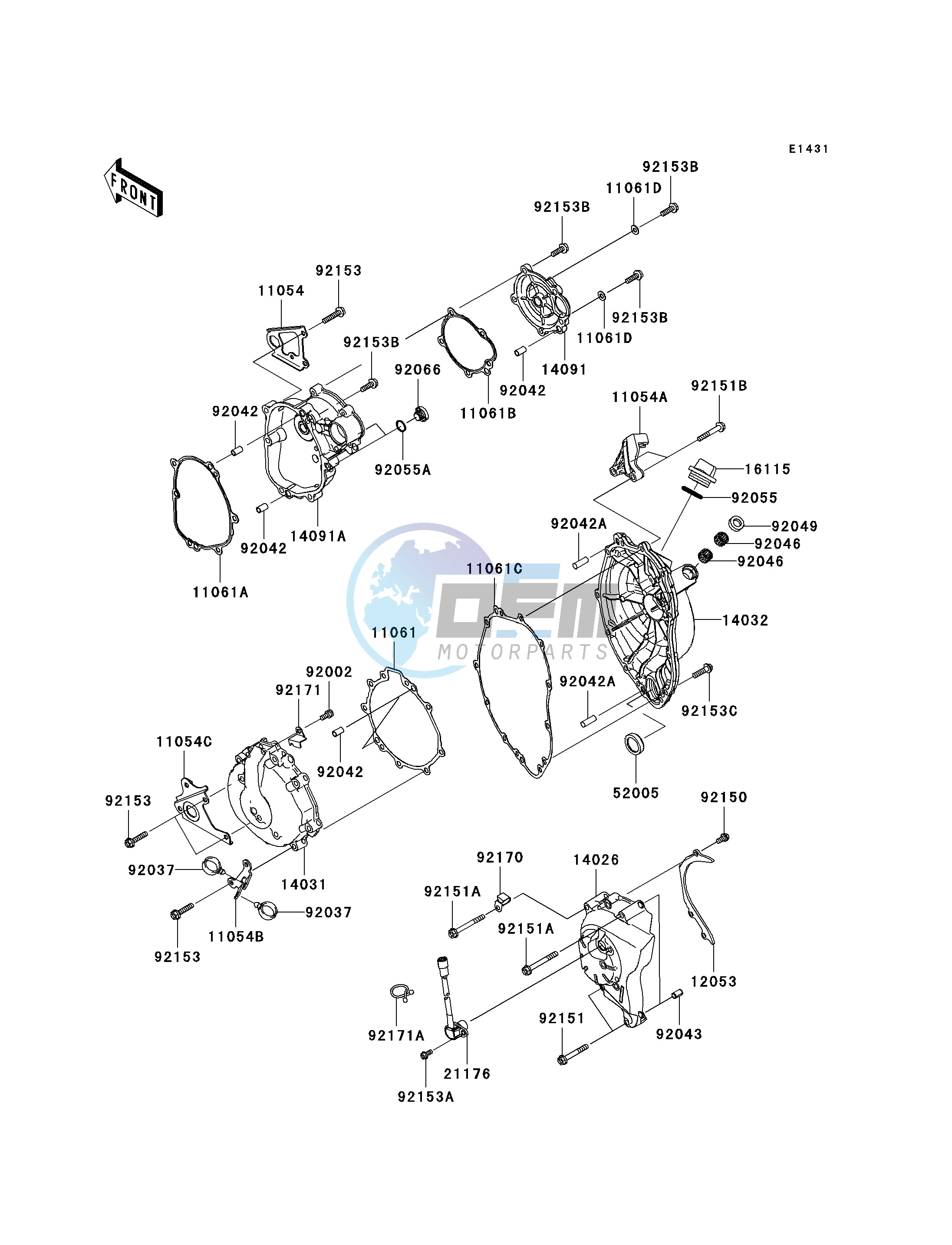 ENGINE COVER-- S- -