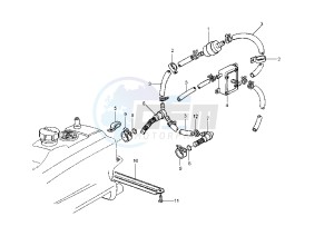 Hexagon 125-150 drawing Fuel pump