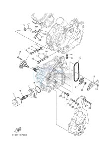 YFM700FWAD YFM70GPLG GRIZZLY 700 EPS (B317) drawing OIL PUMP