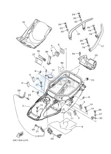 XP500 T-MAX 530 (59CM) drawing SEAT 2