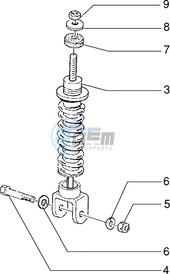 Rear Shock absorber