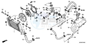 NT700VB drawing RADIATOR