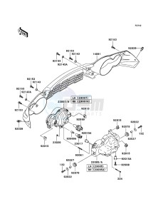 KVF750_4X4 KVF750D8F EU GB drawing Headlight(s)