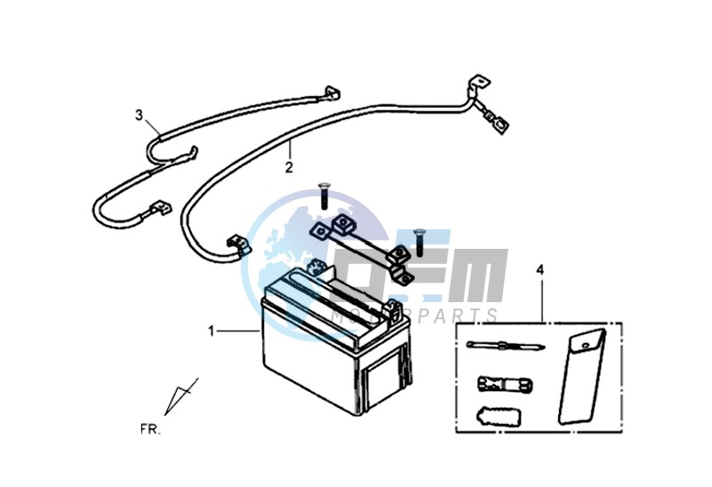 BATTERY / TOOLKIT