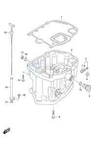 DF 115A drawing Oil Pan