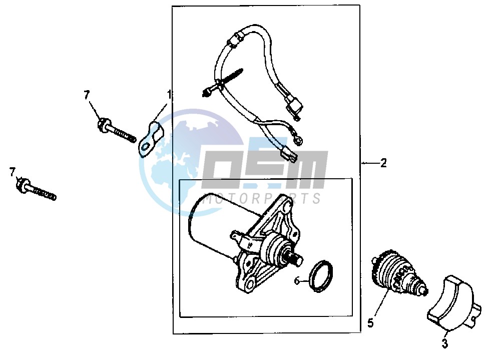 STARTING MOTOR