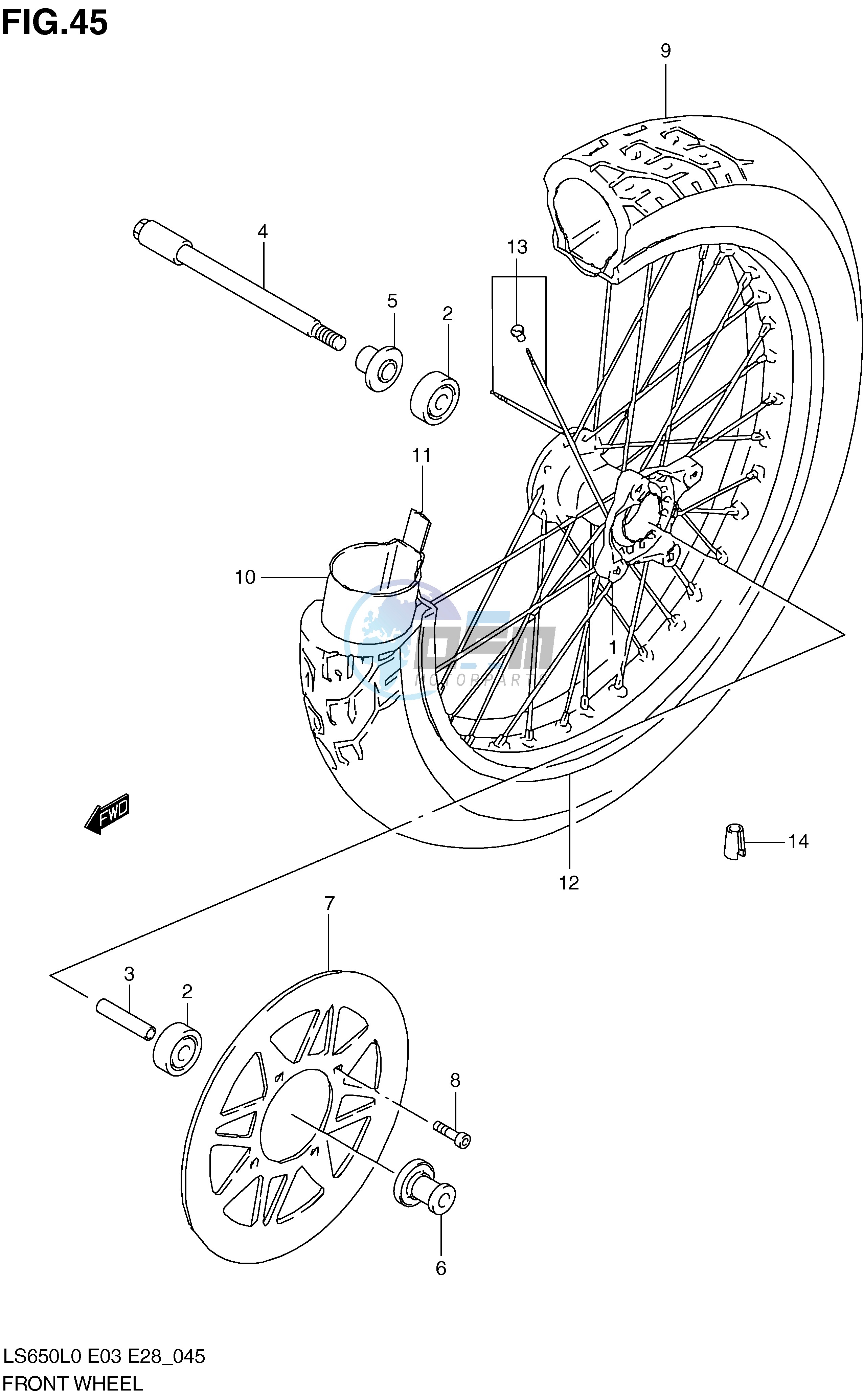 FRONT WHEEL