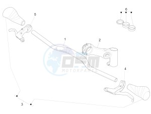 Wi-Bike Uni Deore Comfort 0 drawing Handlebars - Master cil.