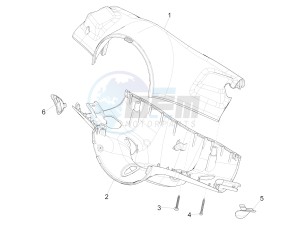 Primavera 150 4T 3V iGET ABS (EMEA) drawing Handlebars coverages