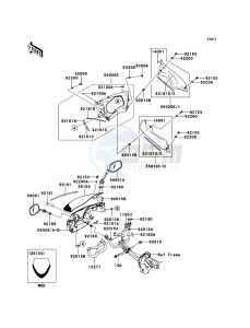 ER-6f EX650A6F GB XX (EU ME A(FRICA) drawing Cowling(Upper)