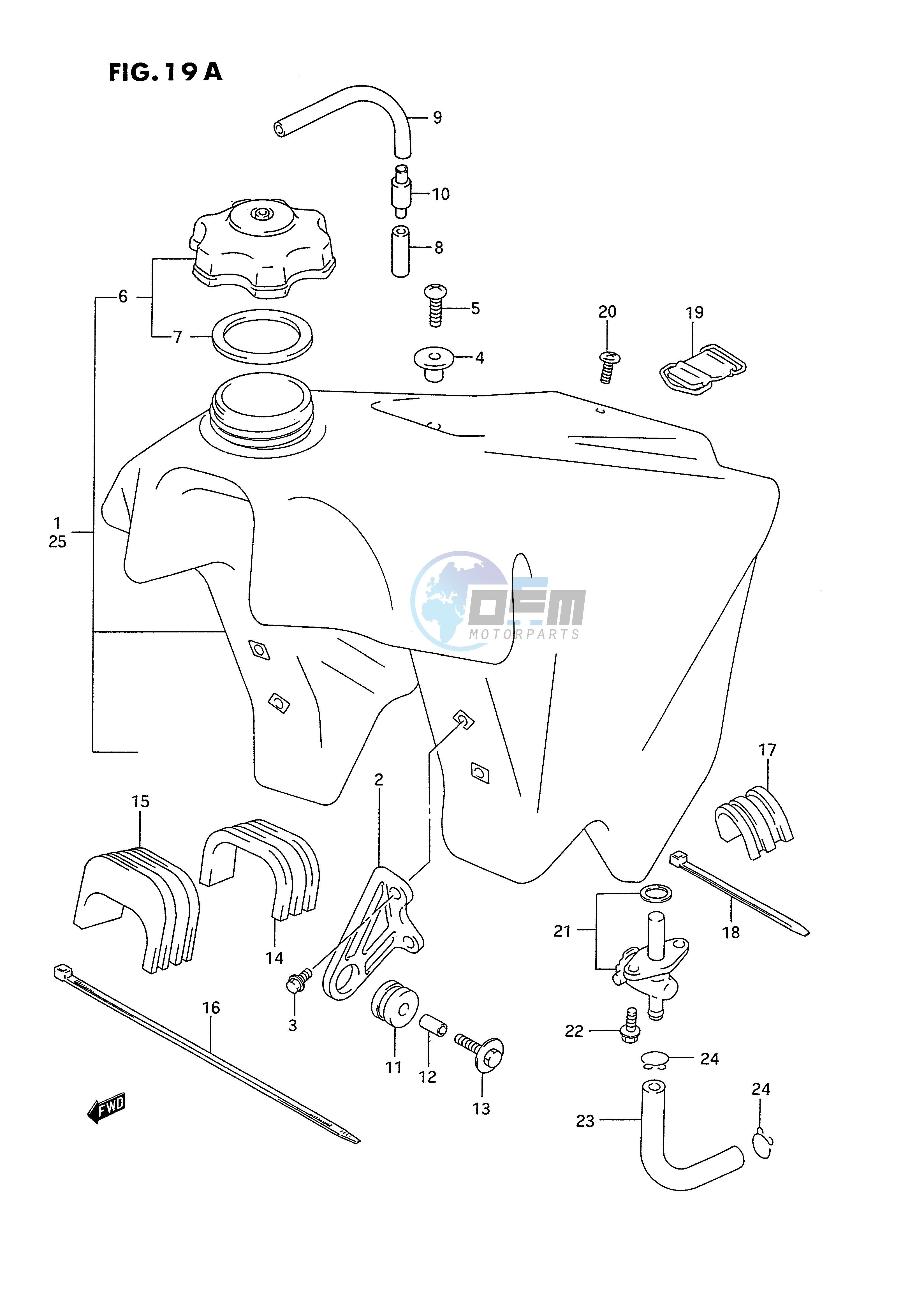 FUEL TANK (MODEL S)