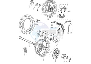 ELYSEO - 50 cc drawing WHEELS