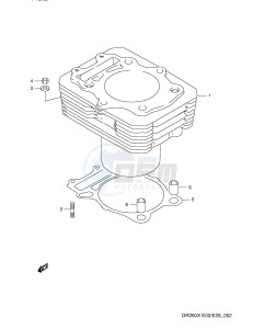 DR350 (E3-E28) drawing CYLINDER