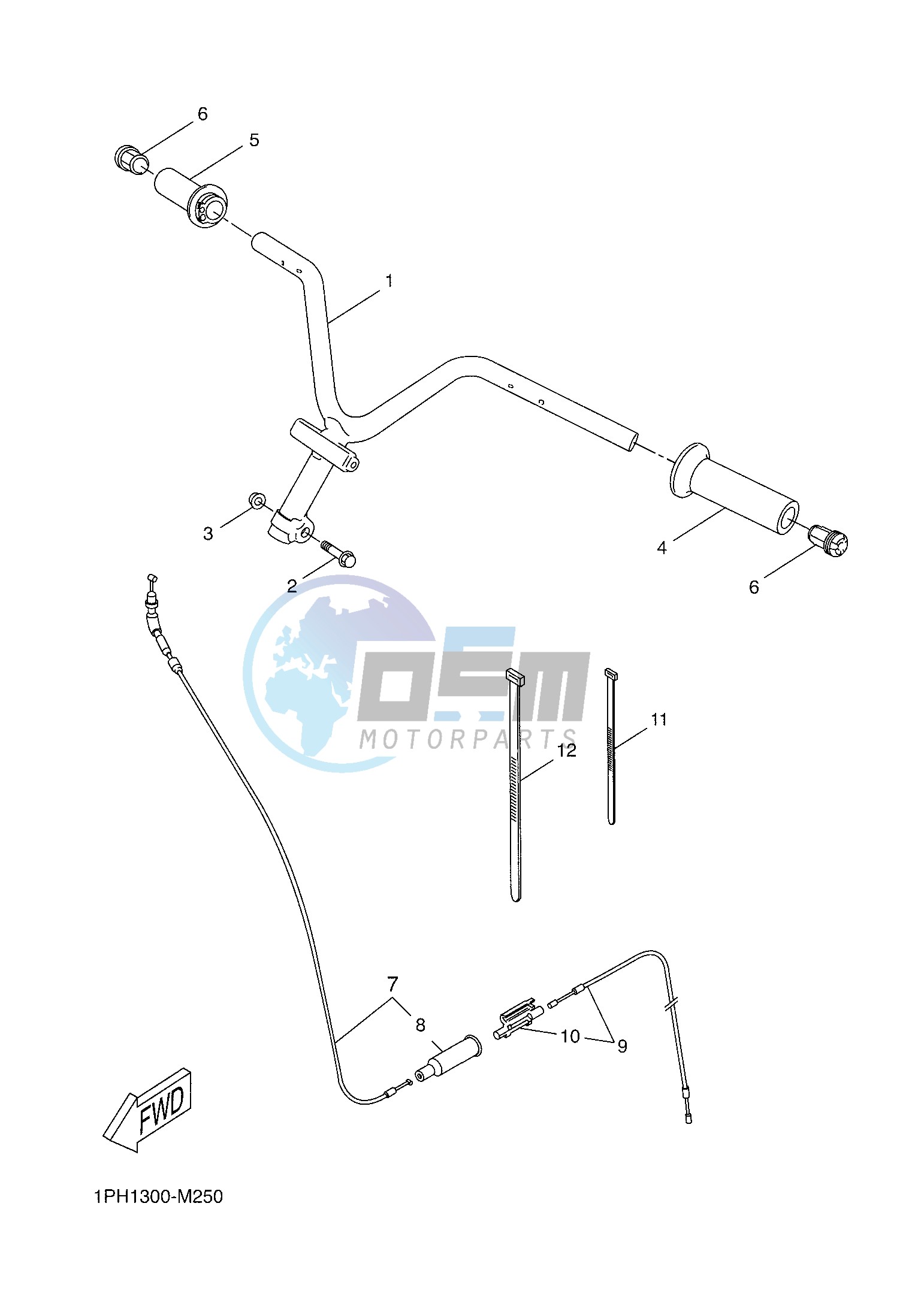 STEERING HANDLE & CABLE