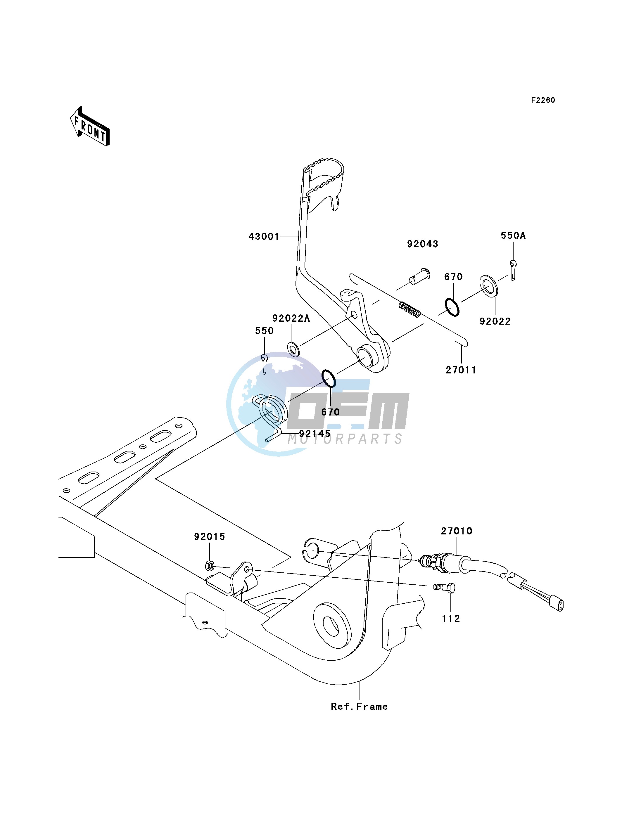 BRAKE PEDAL