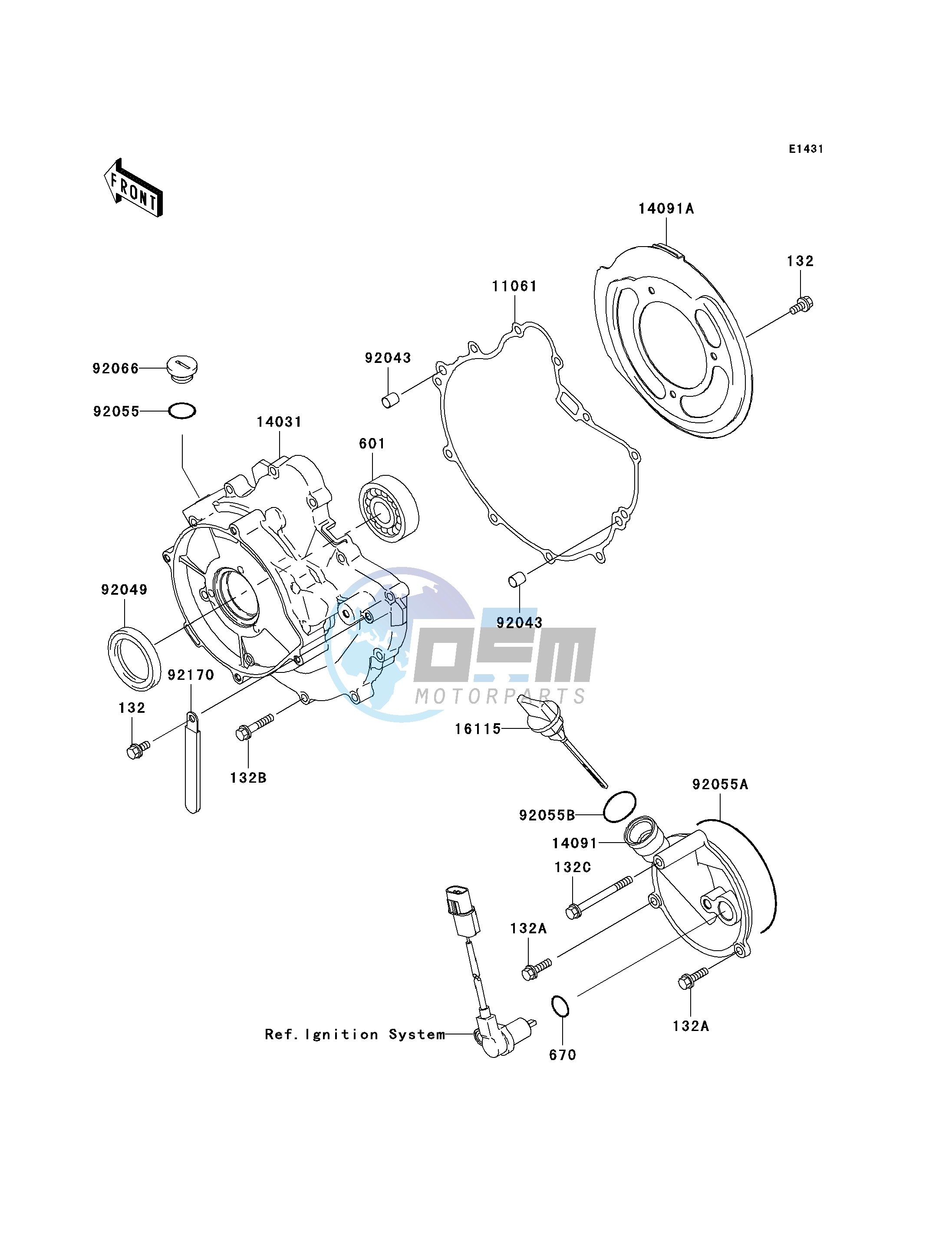 ENGINE COVER-- S- -