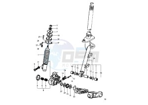 GRANTURISMO 125-200 drawing Front Fork