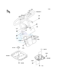 KVF 360 A [PRAIRIE 360 4X4] (A6F-A9F) A6F drawing GUARD-- S- -