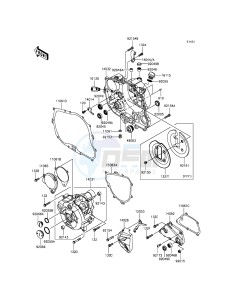 Z250SL ABS BR250FGF XX (EU ME A(FRICA) drawing Engine Cover(s)