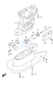 DF 50A drawing Drive Shaft Housing High Thrust