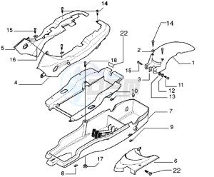 DNA 180 drawing Rear mudguard-undersaddle