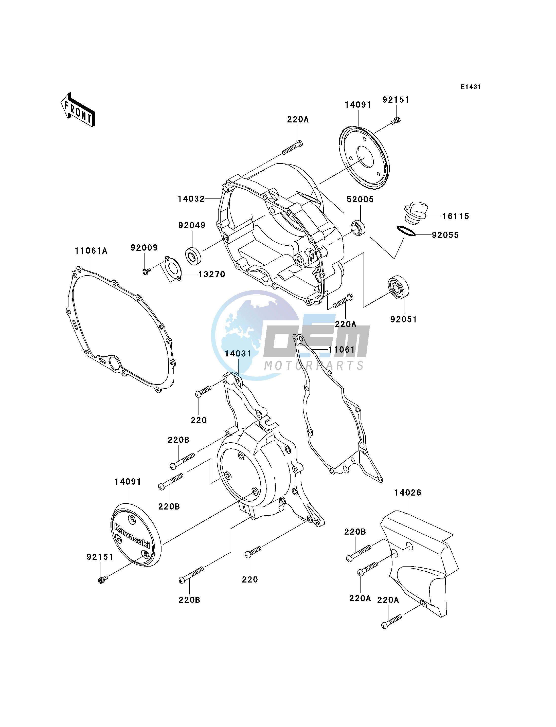 ENGINE COVER-- S- -