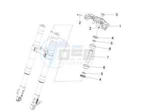 RS 125 4T E4 ABS (EMEA) drawing Steering