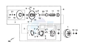 JOYMAX 125I ABS drawing CLUTCH