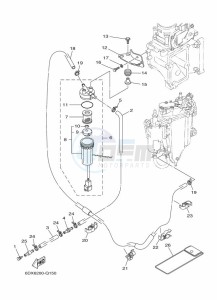 F250GETX drawing FUEL-SUPPLY-1