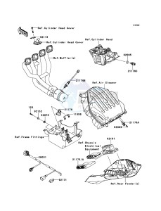 Z1000 ZR1000DDFA FR GB XX (EU ME A(FRICA) drawing Fuel Injection