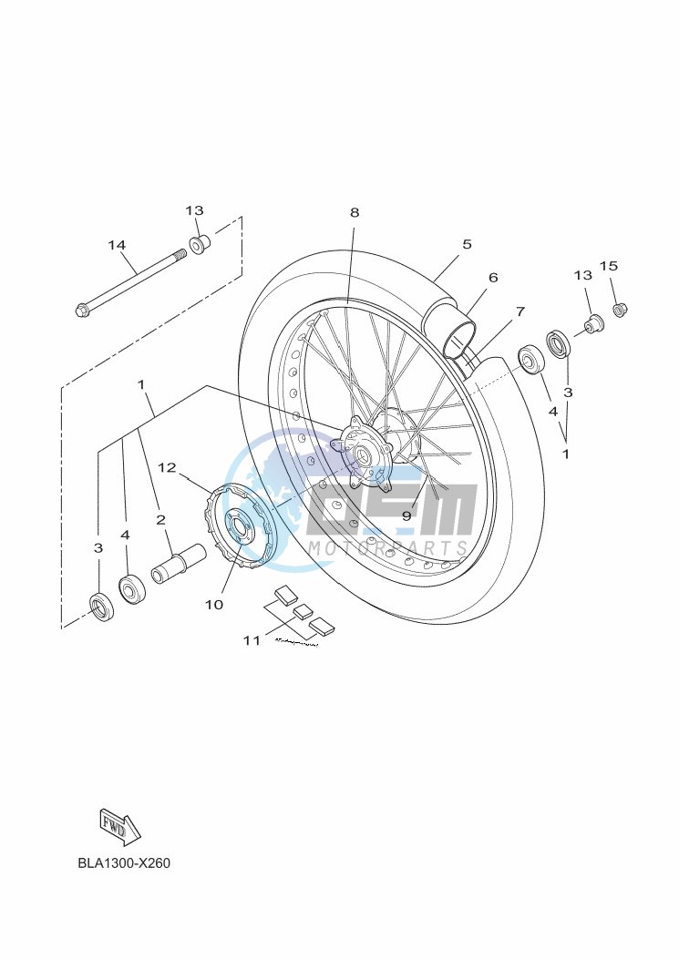 FRONT WHEEL