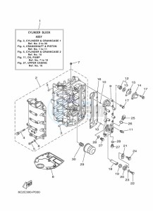 T60LB drawing CYLINDER--CRANKCASE-1