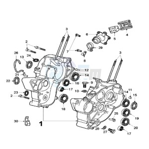 XR6 E2 drawing CRANKCASE