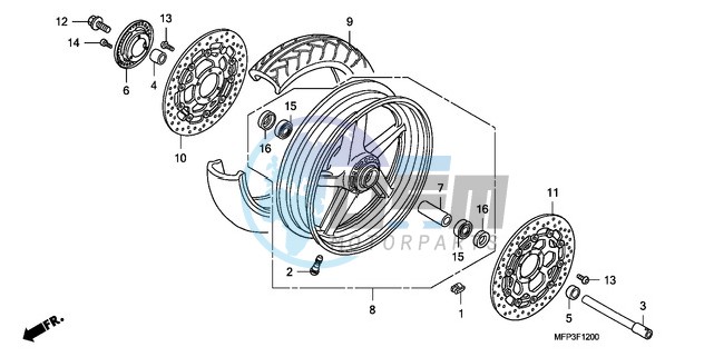 FRONT WHEEL