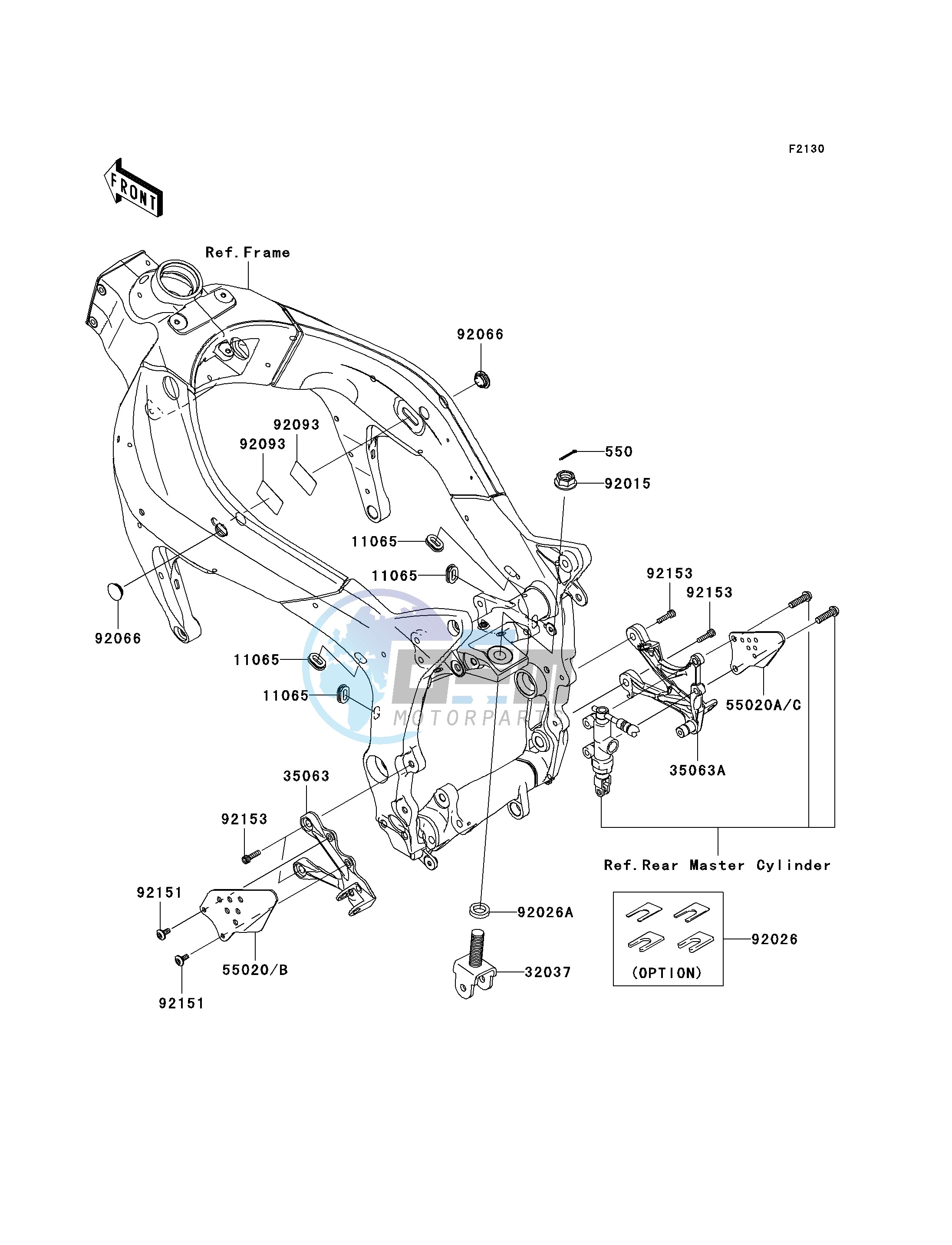 FRAME FITTINGS-- FRONT- -