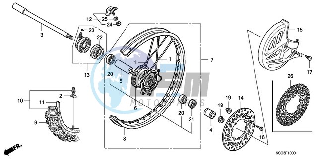 FRONT WHEEL