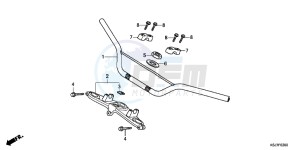 CRF100FC drawing HANDLE PIPE