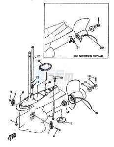 250AETO drawing PROPELLER-HOUSING-AND-TRANSMISSION-2