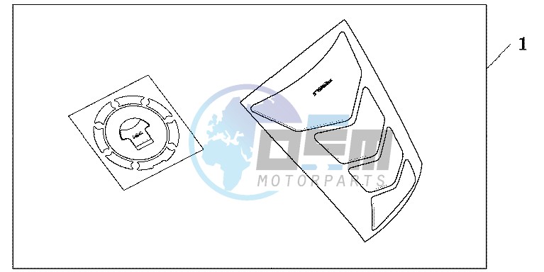 TANKPAD / FUEL LID COVER